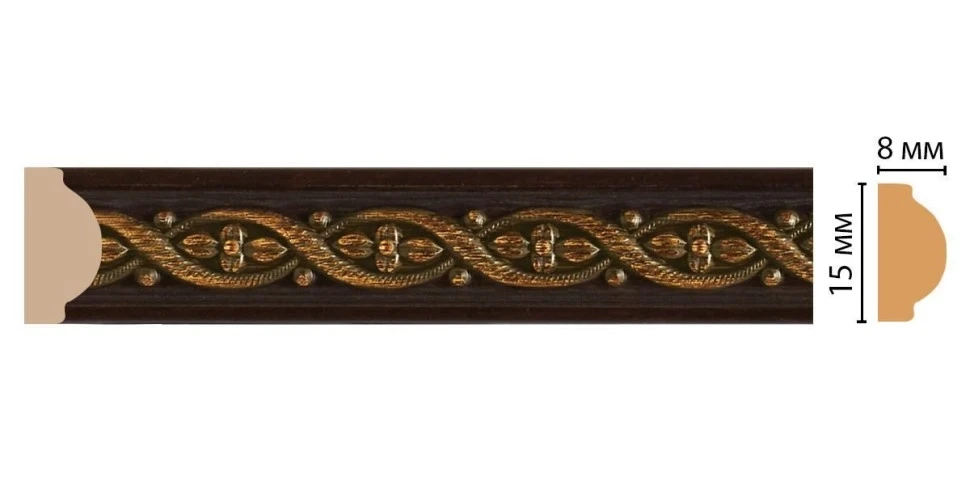 Молдинг Decomaster 130-1 на otdelka1.ru