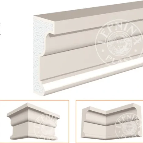 Фасадный карниз LepninaPlast КВ-230/1 на otdelka1.ru