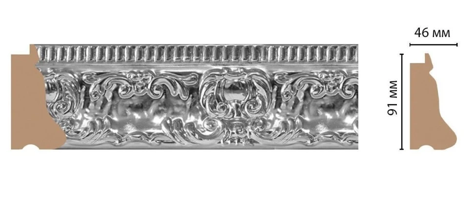 Багет Decomaster 413-1609 на otdelka1.ru