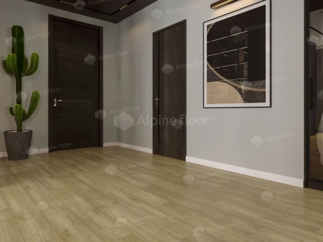 Дюрополимерный плинтус Alpine Floor Tanle TL018047 Валон на Otdelka1.ru