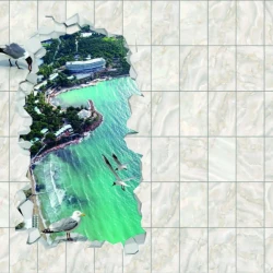 Виниловый ламинат Novita Дизайнерские 3D полы Чайки