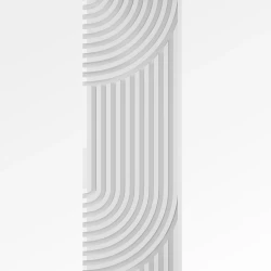 Композитная стеновая панель Decoplume Wave 7