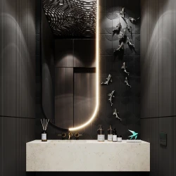 Композитная стеновая панель Decoplume Wave 7