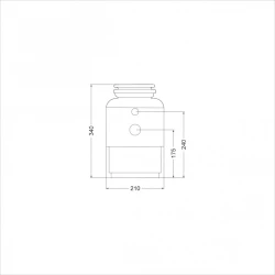 Измельчитель пищевых отходов EMAR ATC-WZB390A
