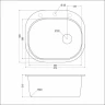 Мойка EMAR EMQ-1570.С EMQ-1570.C Оникс на Otdelka1.ru