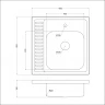 Мойка для кухни EMAR T6060RQ Decor на Otdelka1.ru