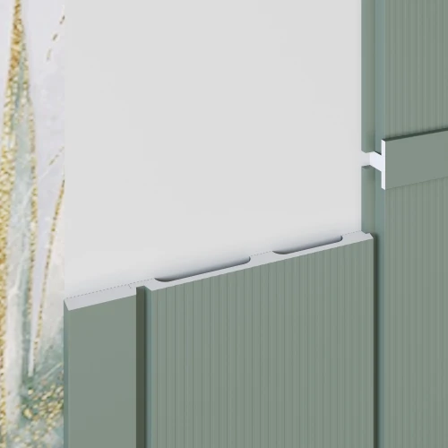 Молдинг финишный Cosca MF004 30х17 2800мм Экополимер на otdelka1.ru