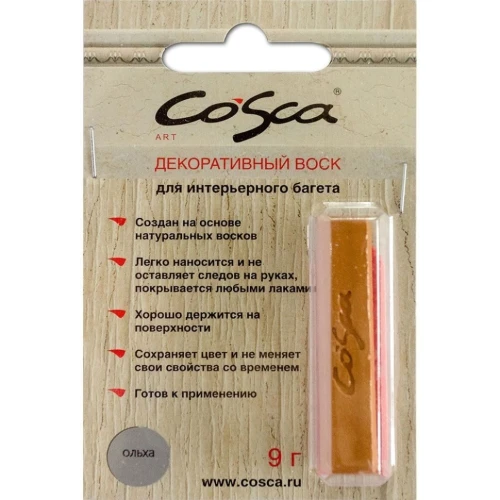 Воск мягкий Cosca Ольха на Otdelka1.ru