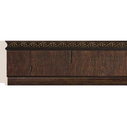 Плинтус Cosca 80 красное дерево 144-2