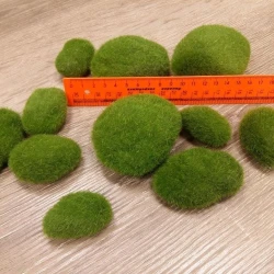 Искусственный мох AF Камушки во мху