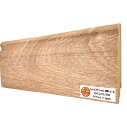 Плинтус МДФ Теквуд / Teckwood 100 мм Дуб Дублин