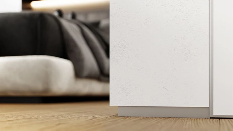 Теневой профиль напольный 20мм Серебристый на otdelka1.ru