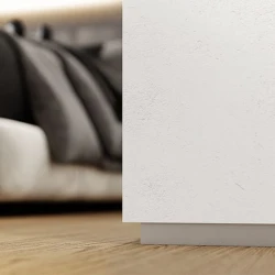 Теневой профиль ФЕСО напольный 20мм Серебристый