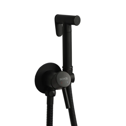 Гигиенический душ Royce Сента RCS-113001BL, встраиваемый, черн. мат. на Otdelka1.ru