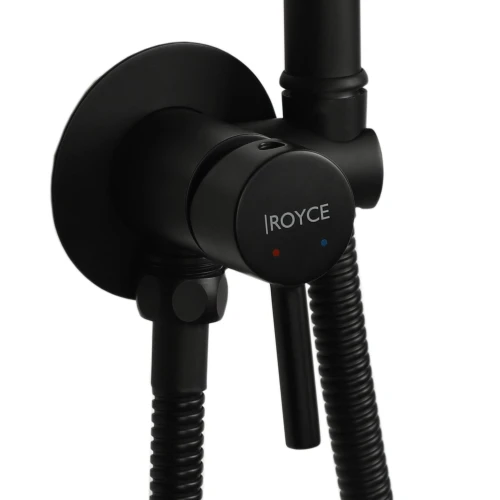 Гигиенический душ Royce Сента RCS-113001BL, встраиваемый, черн. мат. на Otdelka1.ru