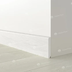 Кварцевый плинтус Alpine floor Parquet Light SK 13-0 Белый