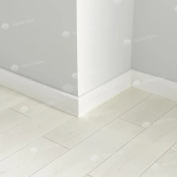 Кварцевый плинтус Alpine floor Parquet Light SK 13-0 Белый