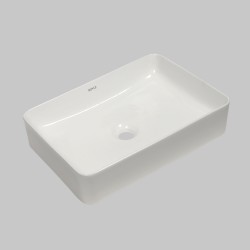 Раковина Royce Ирис RCW-140902WH накладная, белый