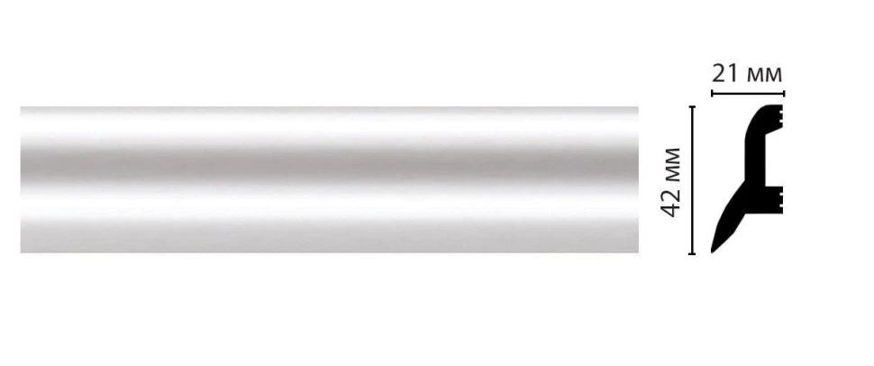 Плинтус напольный Decomaster D230 на otdelka1.ru