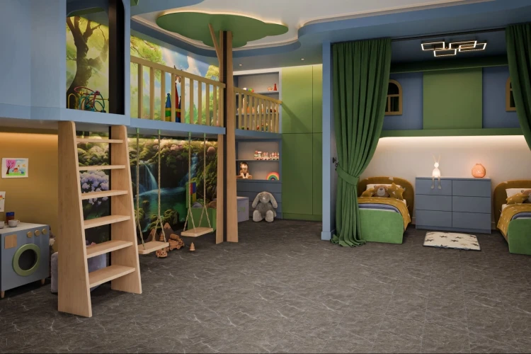 Кварц-виниловый ламинат Damy Floor Ascent Strong Макалу на otdelka1.ru