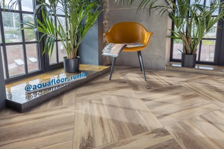 Виниловый Ламинат Аквафлор / Aquafloor Space Parquet Light AF4502PQL на Otdelka1.ru