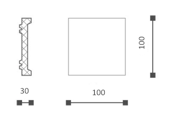 Розетка NMC R30 Arstyl набор 2шт на otdelka1.ru