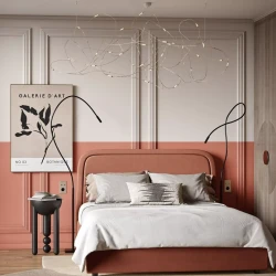 Плинтус Cosca PX032 82х13 2000мм Экополимер