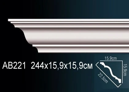 Карниз Perfect / Перфект AB221 на Otdelka1.ru