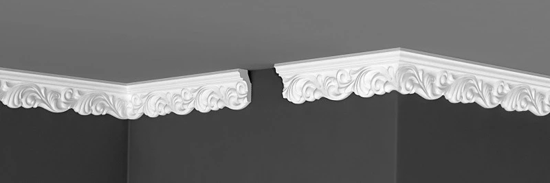 Плинтус потолочный Де-Багет Декор ДП 02-60 на otdelka1.ru