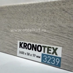 Плинтус МДФ Кронотекс / Kronotex 3239 Дуб престиж белый