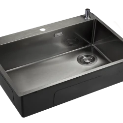 Кухонная мойка EMAR EMB-660(TOP) Чёрный PVD