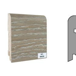 Плинтус шпонированный Finitura Dekor 83x19 №020