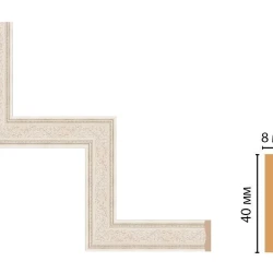 Декоративный угловой элемент Decomaster 188-1-13