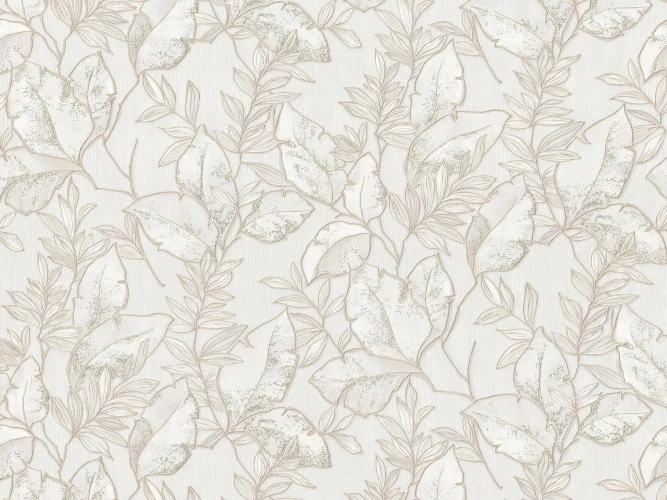 Обои МОФ Malex design Иоланта 4298-2 бел-беж на otdelka1.ru