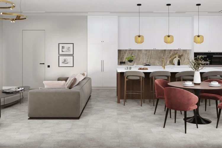 Кварц-виниловый ламинат Damy Floor Ascent Strong Фудзияма на otdelka1.ru