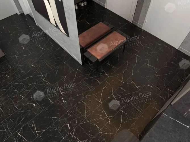 Виниловая плитка Альпайн флор / Alpine Floor Light Stone Eco 15-21 Неро на otdelka1.ru