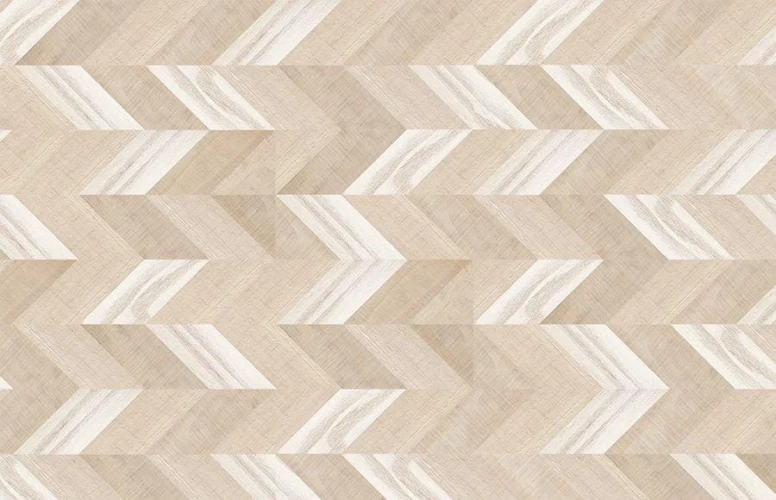 Замковая напольная пробка Коркстайл / Corkstyle Chevron Creme на Otdelka1.ru