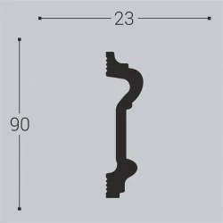 Молдинг Bello Deco XPS М 1 90x23