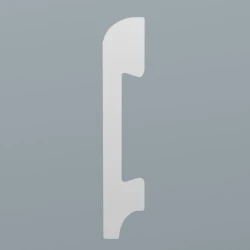 Дюрополимерный плинтус Fargo 502 A