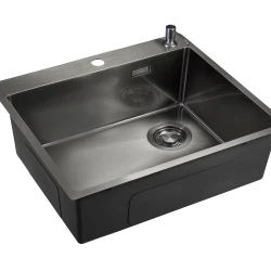Кухонная мойка EMAR EMB-560(TOP) Чёрный PVD