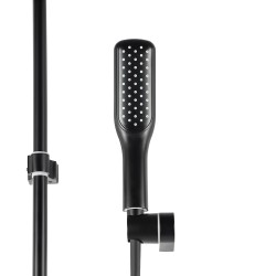 Душевая система Royce Касто RCS-110104BL, с изливом, черн. мат.