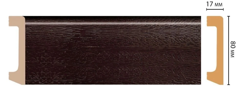 Плинтус напольный Decomaster D235-433 на Otdelka1.ru