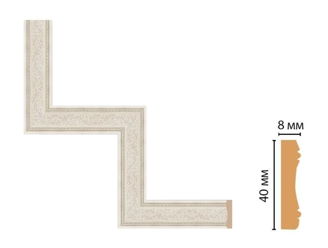 Декоративный угловой элемент Decomaster 188-1-14 на otdelka1.ru