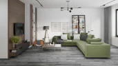 Кварц-виниловая плитка Damy Floor Family клеевая Дуб Сильвер на otdelka1.ru