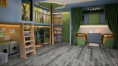 Кварц-виниловая плитка Damy Floor Family клеевая Дуб Сильвер на otdelka1.ru
