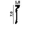 Молдинг Perfect / Перфект  P97 на Otdelka1.ru