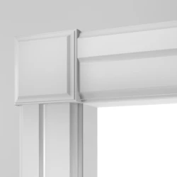 Квадратные элементы Cosca AK01 90x90x24мм белый грунт МДФ