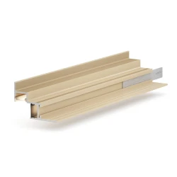 Теневая рейка Laconistiq Multilevel Dual Светлое золото анодированная