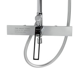 Душевая система Royce Касто RCS-110104CR, с изливом, хром