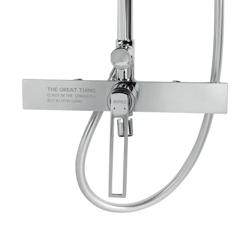 Душевая система Royce Касто RCS-110104CR, с изливом, хром на Otdelka1.ru